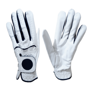 Gants de golf personnalisés en cuir Cabretta de haute qualité pour hommes et femmes main gauche Logo personnalisé Autres gants de sport acceptés EOM - Product Image 1