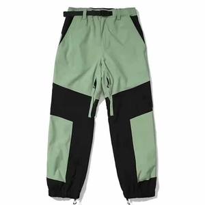 Respirant hommes femmes athleisure pantalons de survêtement 300g tissé serviette matériel quantité moyenne cordon fermeture ouverte pantalon de fitness - Product Image 6