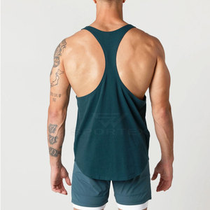 Chaleco deportivo de verano personalizado para hombre, camiseta sin mangas transpirable de secado rápido para gimnasio, estilo informal - Product Image 2