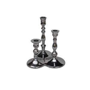 Bougie chauffe-plat la plus vendue avec plaqué or pour hôtel design personnalisé bougeoir en métal avec vernis brillant - Product Image 3