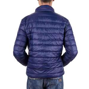 Manteaux chauds et légers pour l'extérieur avec logo personnalisé Manteau d'hiver en duvet de bulles d'air pour hommes Vestes en coton - Product Image 5