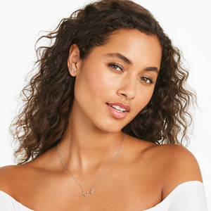 ต่างหูเพชรมอยส์ซอไนต์สีเงิน925ของผู้หญิงที่สง่างามดีไซน์ทรงกลมแวววาวสดใสของขวัญสำหรับผู้หญิงที่ดูหรูหรามีสไตล์ - Product Image 5