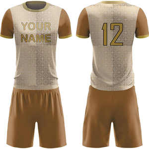 Camiseta de fútbol de poliéster 100% de alta calidad, ropa deportiva suave transpirable, uniformes OEM personalizados, nuevos conjuntos de estilo, fabricante directo - Product Image 3