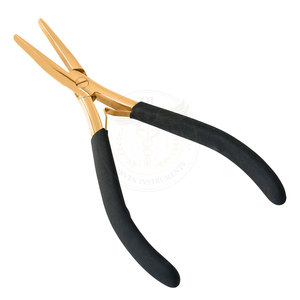 OEM Service Factory Made Stainless Steel Hair Styling <b>Extension</b> Plier Tool for <b>Micro</b> Ring Bead Fitting & Opening Salon Use - Product Image 3