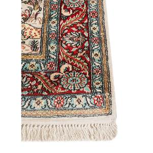 Alfombras de Seda Anudadas a Mano Gulmarg Ivory Pae-6397 con Diseño Novedoso para Uso Doméstico - Product Image 4