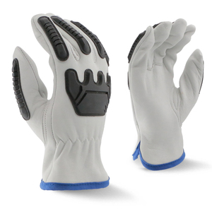 Guantes de seguridad de protección de corte antideslizante de dedo completo de alta calidad de Cowgrain - Product Image 1