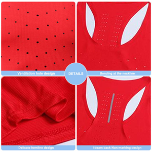 Camiseta sin mangas personalizada para gimnasio y fitness para hombre, camiseta sin mangas de compresión de punto de poliéster transpirable, camisetas de entrenamiento atlético con estampado gráfico - Product Image 5