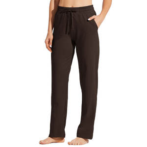 Pantalons de survêtement pour femmes fabriqués en usine, logo personnalisé, vente en gros, nouveau design, respirant, de haute qualité, vêtements décontractés, pantalons de survêtement pour femmes - Product Image 4