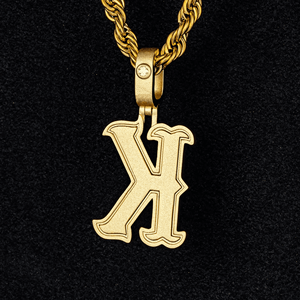 Pendentif pour homme personnalisé, tendance, bling-bling, plaqué or, alliage, diamant, hip-hop - Product Image 6