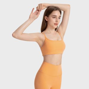 Conjunto de ropa deportiva sin costuras con logotipo personalizado para mujer, conjunto de yoga, ropa de entrenamiento, conjuntos de fitness para gimnasio - Product Image 5