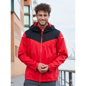 Men's All-Weather Recycled Sustainable Raincoat Sustainable <b>Jacket</b> with Practical Gadgets - Product Image 1