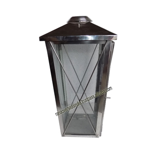 Linternas decorativas de acero inoxidable de la mejor calidad más vendidas para eventos en interiores y exteriores y decoración de bodas - Product Image 4
