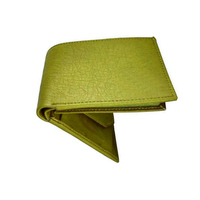 Cartera de Cuero Genuino Crazy Horse Vintage para Hombre, Personalizada de Fábrica, Delgada, con Bloqueo RFID, Cierre de Cremallera, Corta, Portátil, Multicolor