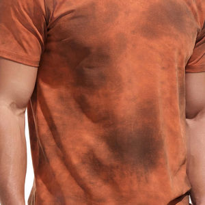 T-shirt surdimensionné à séchage rapide pour hommes, impression de logo personnalisé, 100% coton, technique de sublimation complète, qualité élégante, vente en gros - Product Image 5