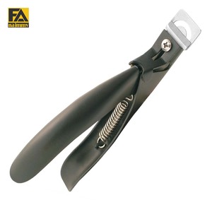 Cortador de Uñas Acrílico Profesional de Alta Calidad (Cortador de Puntas) con Cuchilla Curva, Apertura de Mandíbula Ancha, Recubrimiento de Color de Acero Inoxidable, CE - Product Image 1