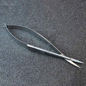 Ciseaux à ressort en acier inoxydable avec logo imprimé, nouvelle vente, meilleure prise en main, article frais, ciseaux à ressort - Product Image 5