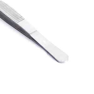 Kit d'instruments chirurgicaux réutilisables manuels en acier inoxydable dentelé Debakey Atrauma Forceps 140 mm et 160 mm certifiés CE - Product Image 3