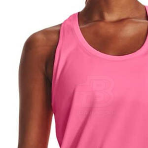 Débardeur de fitness décontracté de couleur personnalisée pour femmes respirant et fabriqué au Pakistan - Product Image 3