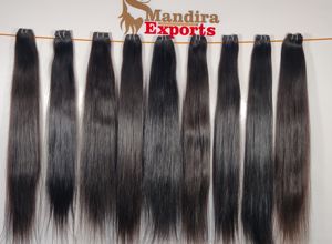 Paquetes de cabello natural barato sin procesar con cutícula alineada al por mayor de cabello humano indio sin procesar - Product Image 4