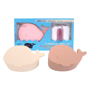 FILIBABBA Blush Whale 2-<b>Pack</b> <b>Lunch</b> <b>Boxes</b> Durable and Stylish for Daily Use - Product Image 2