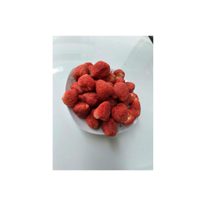 Fritas de fresa liofilizadas de primera calidad, bocadillo saludable natural rico en vitamina C, baja humedad, sin conservantes, ideal - Product Image 6