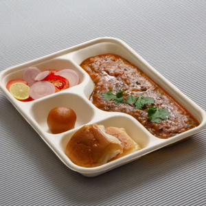 Platos de Bagazo Ecológicos de la Mejor Calidad, Resistentes a Fugas y Aptos para Microondas, para Hoteles y Restaurantes - Product Image 1