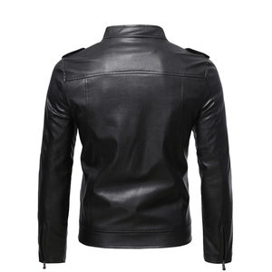 Winter <b>Long</b> Leather <b>Jackets</b> for <b>Men</b> Factory Direct Heavy Duty Outerwear <b>jacket</b> for <b>men</b> - Product Image 2