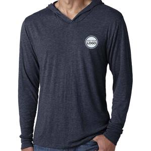 Sweat-shirts à fermeture éclair en tissu tri-blend Next Level Apparel, t-shirt de sport, sweat-shirts à fermeture éclair en tissu tri-blend pour hommes, vêtements de sport - Product Image 5