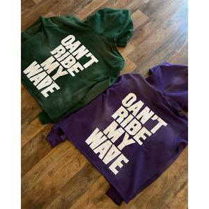 Survêtements d'hiver Broderie d'appliques personnalisées Pullover lavé Coupe courte Coudre à capuche Baggy Flare Stacked Sweatpants Hoodie Set - Product Image 5