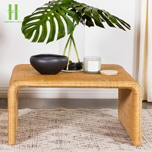 Mesa de Café y Té de Ratán Ecológica, Mesas Naturales de la Mejor Calidad, Muebles de Interior Hechos a Mano Más Baratos de Vietnam - Product Image 1