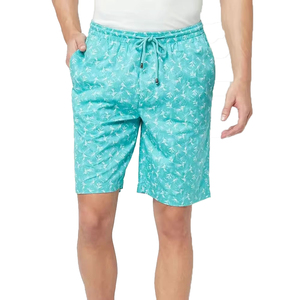 Nouveauté 2024 Short en toile tricotée unie pour homme, haute qualité, respirant, séchage rapide, grande taille, taille élastique, avec logo, style urbain - Product Image 1