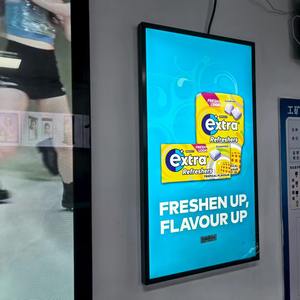 2025 Tendance Ultra Mince Ultra Léger Signalisation Numérique et Affichage Lecteur de Publicité Kiosque Mural - Product Image 2