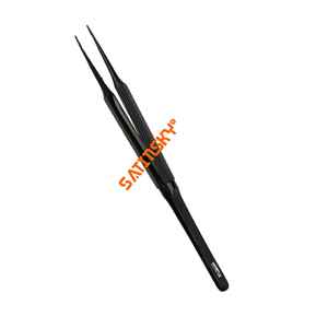 Microtijeras Toledo 15 cm, Línea Negra, Instrumentos Quirúrgicos Manuales de Alta Calidad, Autoclavables, Certificación CE para Cirugía General - Product Image 1