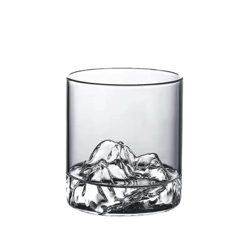 170ml 300ml luxe personnalisé vin montagnes verres cadeau whisky verre tasse