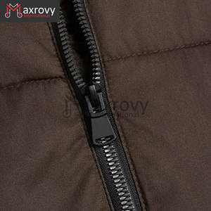 Abrigo acolchado clásico recortado de alta calidad para hombre, prendas de vestir exteriores de invierno de manga larga, tela de lona duradera cómoda para trabajar - Product Image 6