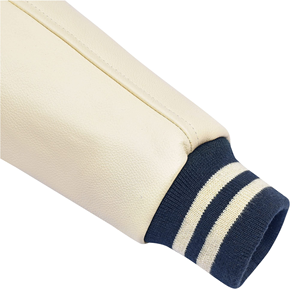 Chaquetas de béisbol unisex personalizadas para escuela secundaria y Universidad, chaqueta con cuello levantado Varsity Letterman para posición de logotipo frontal de invierno - Product Image 6