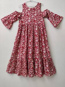 Nouvelle Collection Tendance Meilleure Qualité Imprimé Designer Casual Wearing Maxi Robes en Forme Personnalisée Taille et Couleur Articles Ensembles - Product Image 2