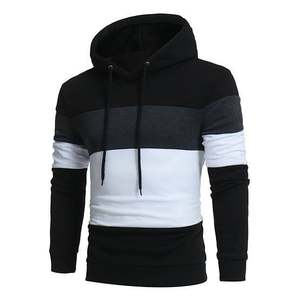 Sweat-shirt décontracté d'hiver pour entraînement stable, exercices cardiovasculaires, étirements, flux, chaud, respirant, confortable, ajusté, 100% coton - Product Image 1