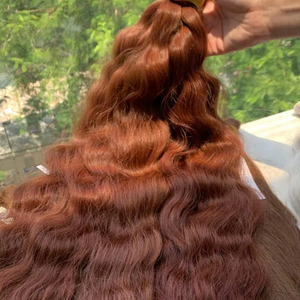 Extensiones de Cabello Virgen Remy Vietnamita al Por Mayor, 100g, Todos los Colores, 60cm/65cm de Largo, Doble Trama a Máquina - Product Image 1