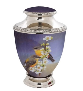 โกศแบบคลาสสิกสำหรับผู้ใหญ่โกศใส่เถ้ากระดูกของมนุษย์ทำด้วยมือหรูหราตกแต่งเสร็จ - Product Image 5