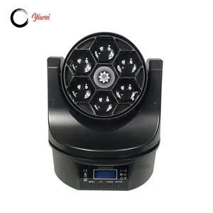 6 X 10W RGBW 4 in 1 Mini Bee Eye with Laser LED Moving Head Light for Lighting Effects DJ Night Clubs Bars Pubs Disco Party