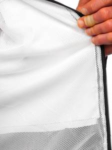 Men's Lightweight Water-Resistant Canvas Puffer <b>Jacket</b> <b>with</b> Hood <b>Fleece</b> <b>Lining</b> Custom Team Name & Auto Racing Design for Winter - Product Image 5