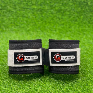 Sangle de cheville unisexe en néoprène respirant antidérapante avec anneau en D réglable pour la musculation en salle de sport et les machines à câbles - Product Image 1