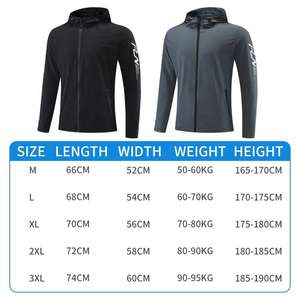 Chaqueta Deportiva Personalizada al por Mayor, con Cuello Alto, Cortavientos, Impermeable, con Cremallera, de Secado Rápido, para Aventuras al Aire Libre en Invierno - Product Image 5