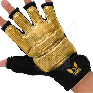 Vente directe d'usine, vêtements d'entraînement, gants de taekwondo, demi-doigts, gants de sécurité pour le taekwondo, en stock - Product Image 5