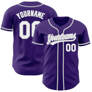 Jersey de equipo uniforme de béisbol cosido Impresión digital sublimación diseño propio personalizado - Product Image 4