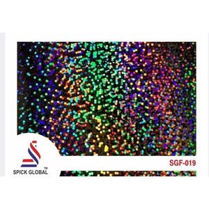 Películas de Poliéster Holográficas de Arcoíris de una Sola Cara, Duraderas, con Adhesivo Acrílico en una de las Caras para Decoración - Product Image 3