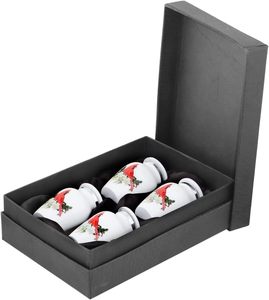 Petites urnes souvenir d'oiseau cardinal | pour les cendres humaines | Fabriquées à la main | Mini urne ensemble de 4 avec boîte de qualité supérieure et entonnoir - Product Image 4