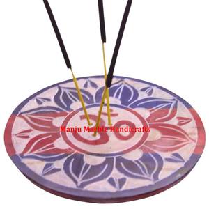 Producto hecho a mano Natural de alto mantenimiento, quemador de incienso tallado de esteatita de la mejor calidad y soporte de palo para artículos de regalo religiosos - Product Image 3