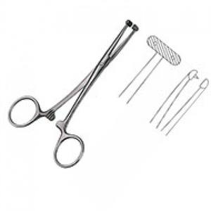 Pince nasale pour le démartelage chirurgical du cuir chevelu, 15cm, acier inoxydable - Product Image 2